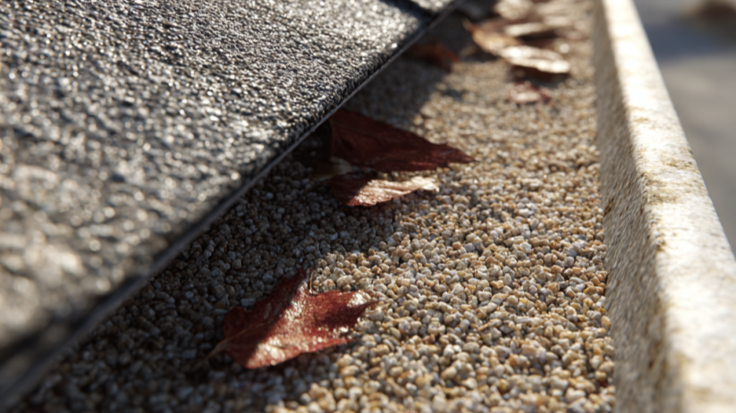 asphalt shingle roof damage from UV radiation