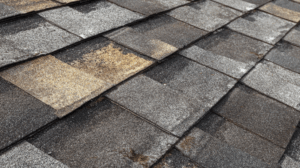 asphalt shingle roof damage from UV radiation