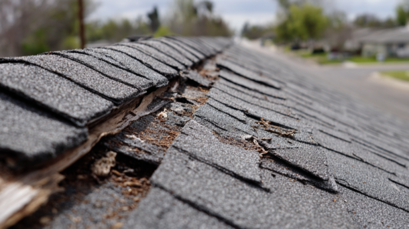 Roof Ridge Vent Damage