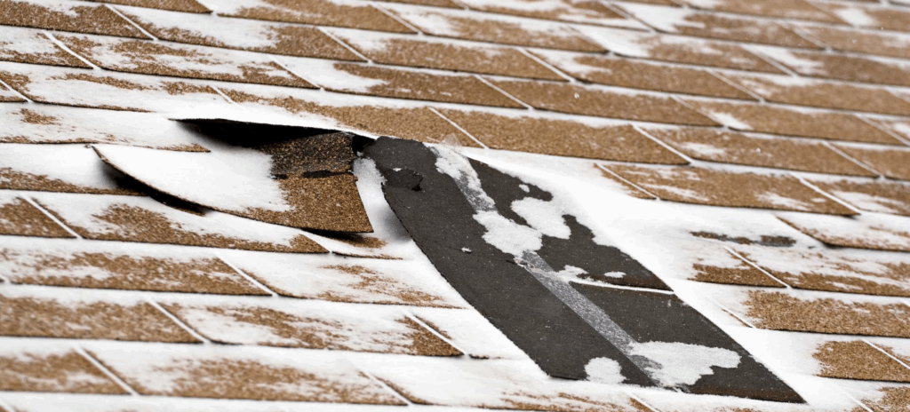 North Carolina Roof Damage After Storm