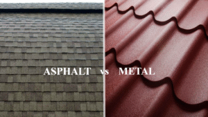 trusted asphalt shingle vs metal roofing in Apex, NC
