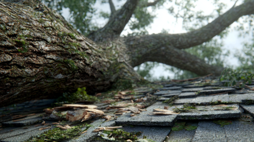 Tree Falls on Roof Expert in Whispering Pines, NC