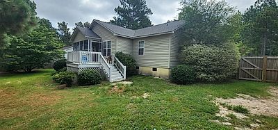 Back of house before the renovation, Pinehurst NC