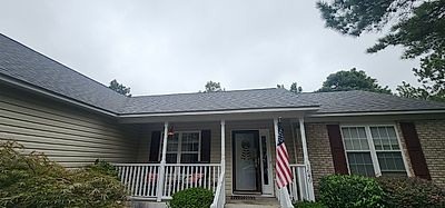Front porch before the renovation, Pinehurst NC